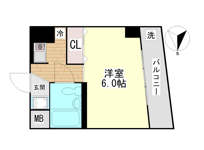 ロイヤルコート六甲桜ヶ丘の間取り