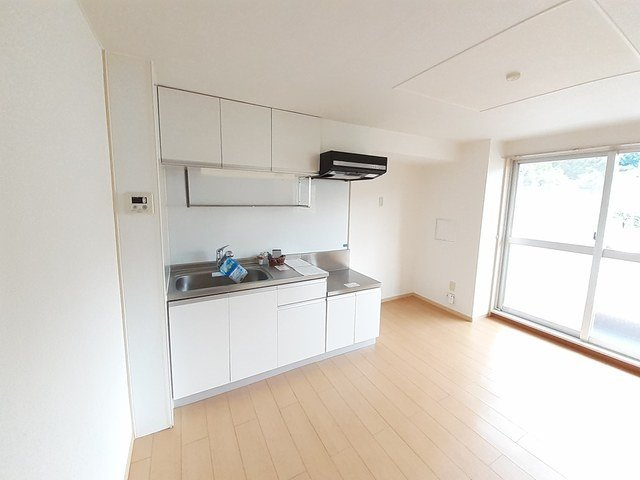 マンション久保１号のキッチン|お料理しやすいキッチンです