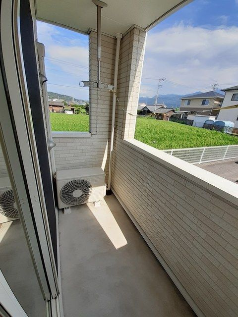 サンリットヴィラⅤ　Ｂのバルコニー