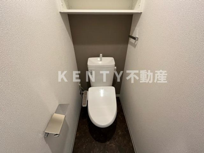 【トイレ】 | アジールコート大森西 | 落ち着いたトイレです