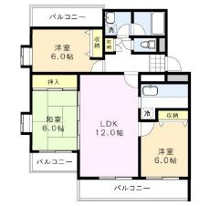 【間取り】 | サンコートあかね台