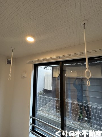 【設備】 | リヴェール | 室内物干しです