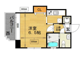【間取り】 | エステートモア大濠公園通り