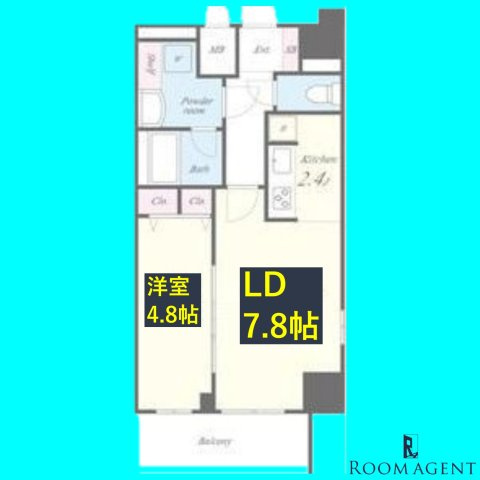 セイワパレス丸の内駅前プレミアの間取り