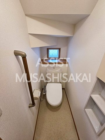 三鷹市井口４丁目貸家（０１２２６５）のトイレ