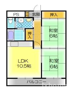 グランデージ英の間取り