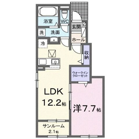 メイプルヒルズの間取り