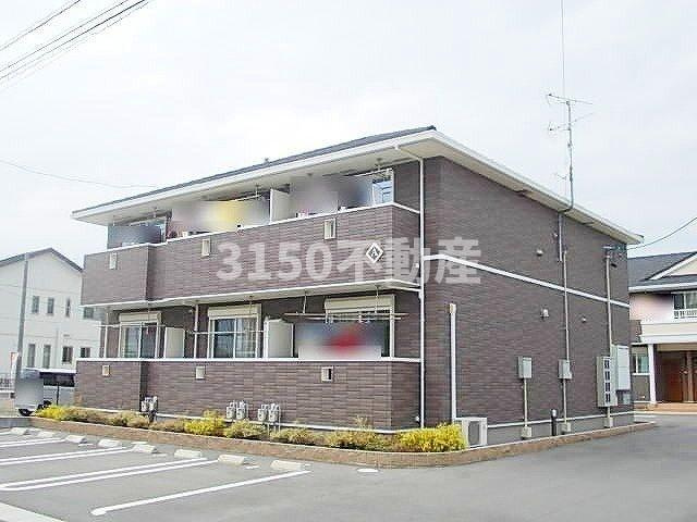 ソレイユＡの外観|外はこのようになっています