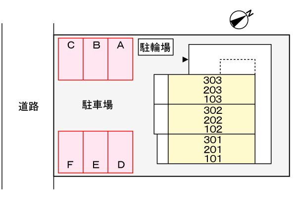 タンジェリン ドリームの区画図
