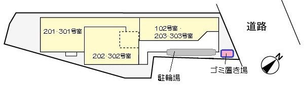プレッソ戸越公園の駐車場
