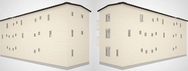 メゾン・アルマ(Maison・ALMA)の外観パース