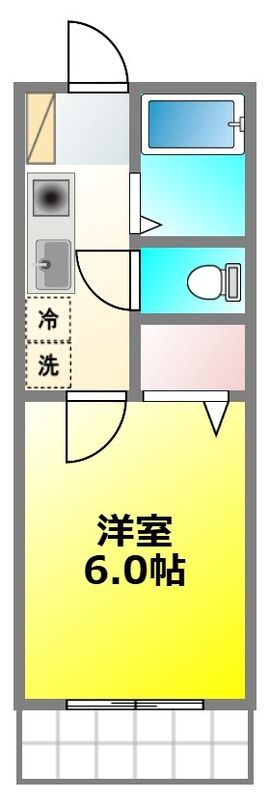 ミュゼハイツの間取り