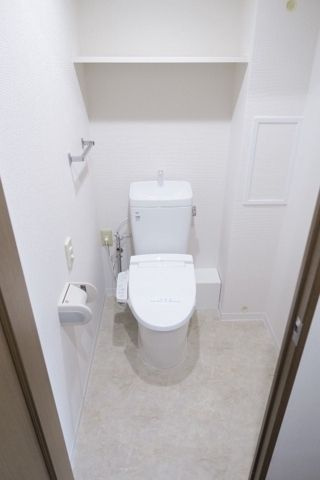 【トイレ】 | T's garden清瀬 | 落ち着いた色調のトイレです