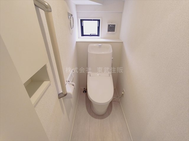 【トイレ】 | 狭山市広瀬台12期　全4棟　4号棟 | 清潔感のあるトイレです