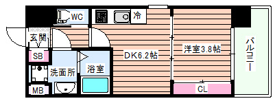【間取り】 | ビガーポリス528滝川公園Ⅲ