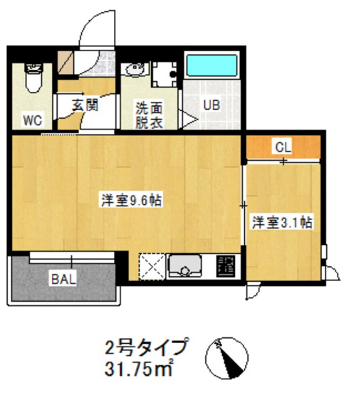 【間取り】 | REGALEST　西月隈