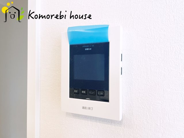 さいたま市大宮区上小町　13期　新築一戸建て　KEIAI GRACE　02の防犯設備|モニター付インターホンです