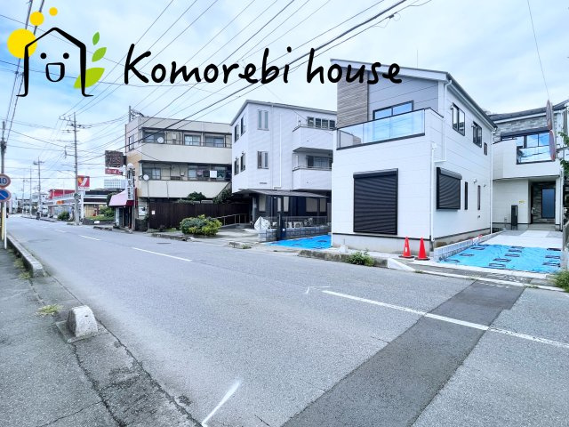 さいたま市大宮区上小町　13期　新築一戸建て　KEIAI GRACE　02の前面道路含む現地写真|前面道路含む現地写真です