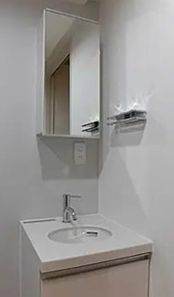 【独立洗面台】