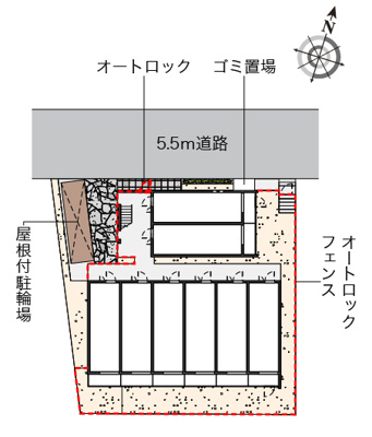 【区画図】 | クレイノ春日 