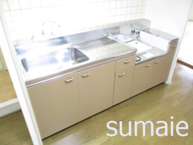 フクロク・ハイ・マンション1号館のキッチン|キッチンです