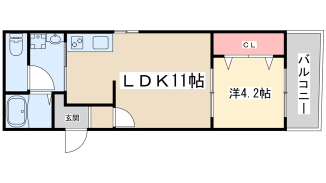 【間取り】 | レジデンスコート十三