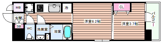 【間取り】 | LUORE＋新大阪SOUTH