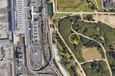 【地図】 | 陸自・那覇訓練場　空港近い４８倍