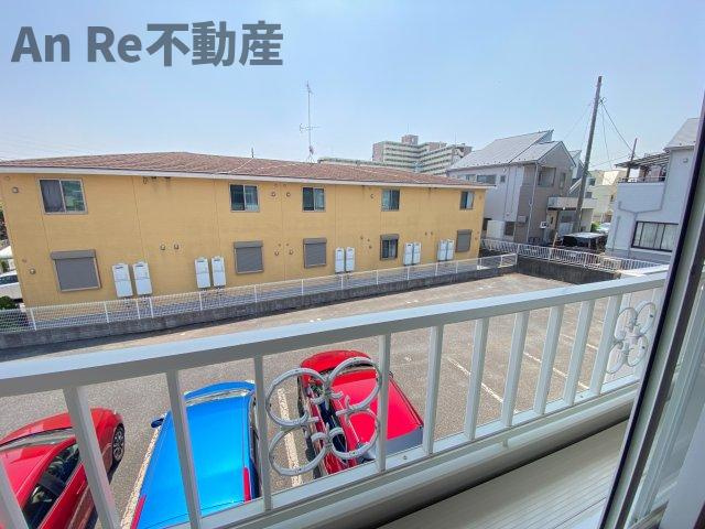 川口市大字安行原のアパートの展望