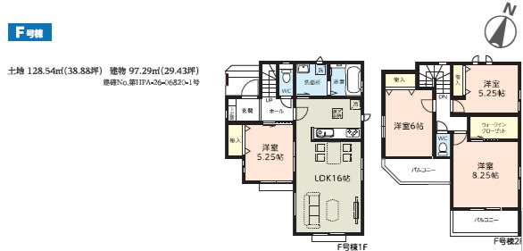 船橋市大穴北２丁目５８８番の間取り