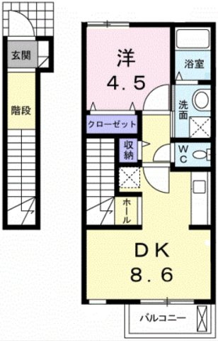 アヴニールの間取り