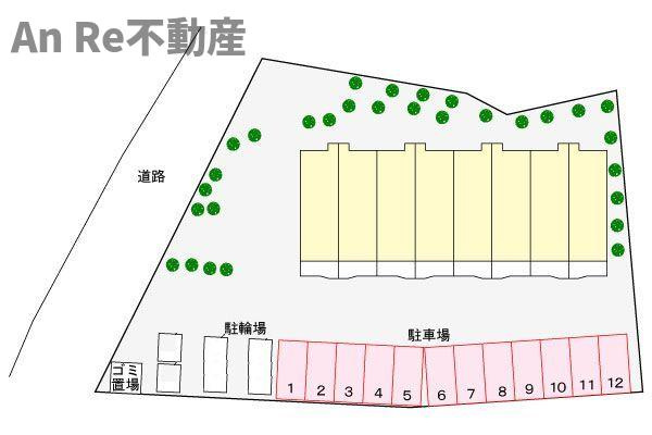 ランデュール・マキの区画図