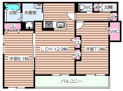 【間取り】 | シルフィードうめきた