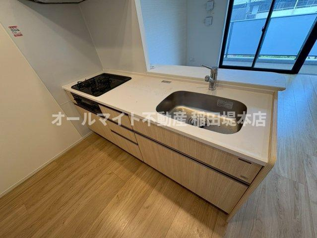 調布市布田２丁目の賃貸マンションのキッチン
