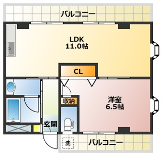 【間取り】 | グリーンヒルマンション