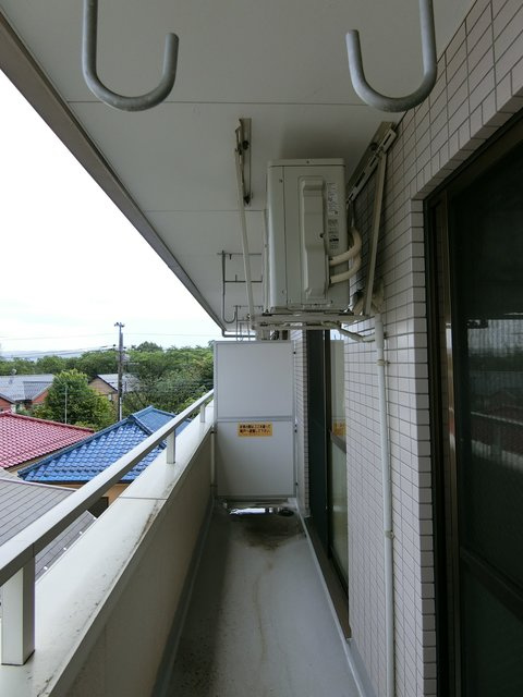 白樺のバルコニー