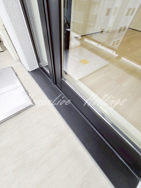 平塚市八千代町の賃貸マンションのバルコニー