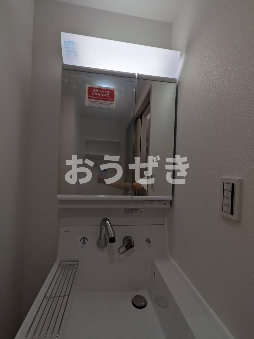 桜木町ラグーンの洗面所