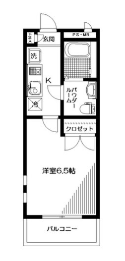 ヴェルデ下落合の間取り