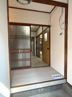 【玄関】 | 北区西賀茂井ノ口町