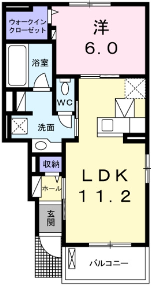 サンルミエールDの間取り