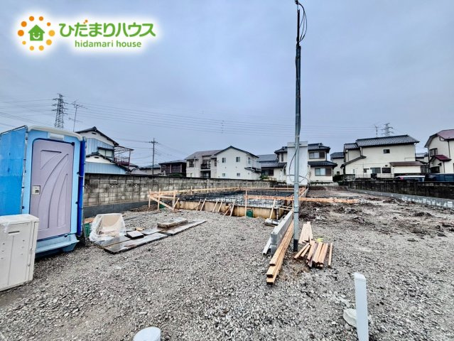 鴻巣市小松5期　新築戸建　グラファーレ02の外観|9/7撮影
