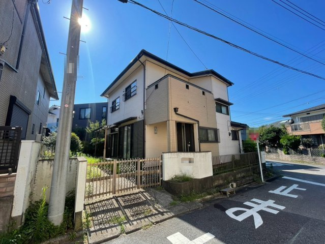 【外観】 | 千葉市花見川区畑町　角地　庭付き　5LDK