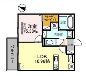 ｃｕｏｒｅ魚崎の間取り