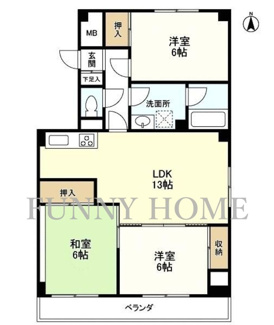 【間取り】 | ニュー東邦