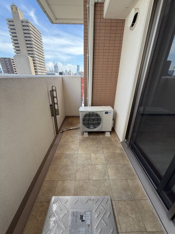 コンソラーレ瓦屋町のバルコニー