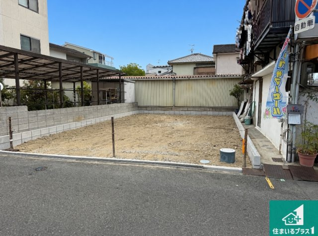 松原市一津屋　第8期　新築一戸建ての外観|周辺は落ち着いた街並みの住宅地！子育てがしやすい住環境です！まだ未完成ですが、現地でしかわからない事もございます。是非一度ご覧ください。