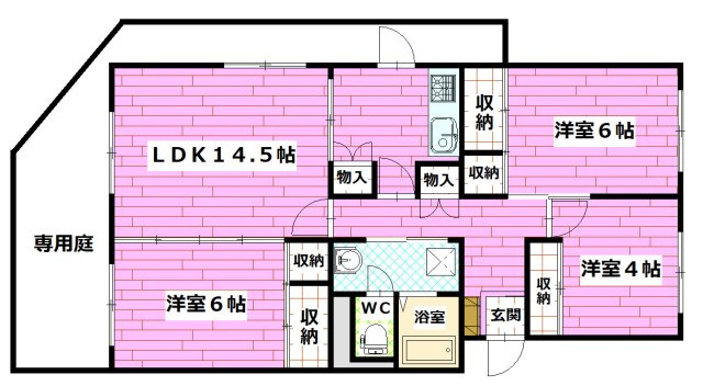 K’ｓB府中　2の間取り