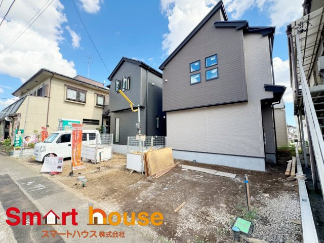 座間市立野台10期２棟の外観|オシャレな外観は、人の目を引くだけではなく自慢したくなりますね！植木を置いたりアレンジは、自由です。自分の好みに仕上げましょう♪