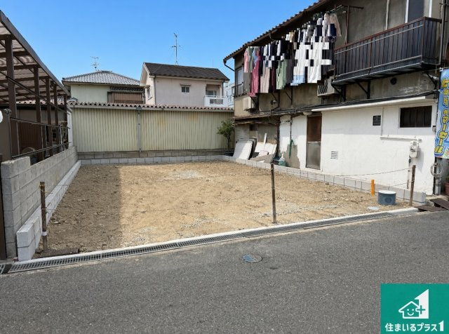 松原市一津屋　第8期　新築一戸建ての外観|周辺は落ち着いた街並みの住宅地！子育てがしやすい住環境です！まだ未完成ですが、現地でしかわからない事もございます。是非一度ご覧ください。